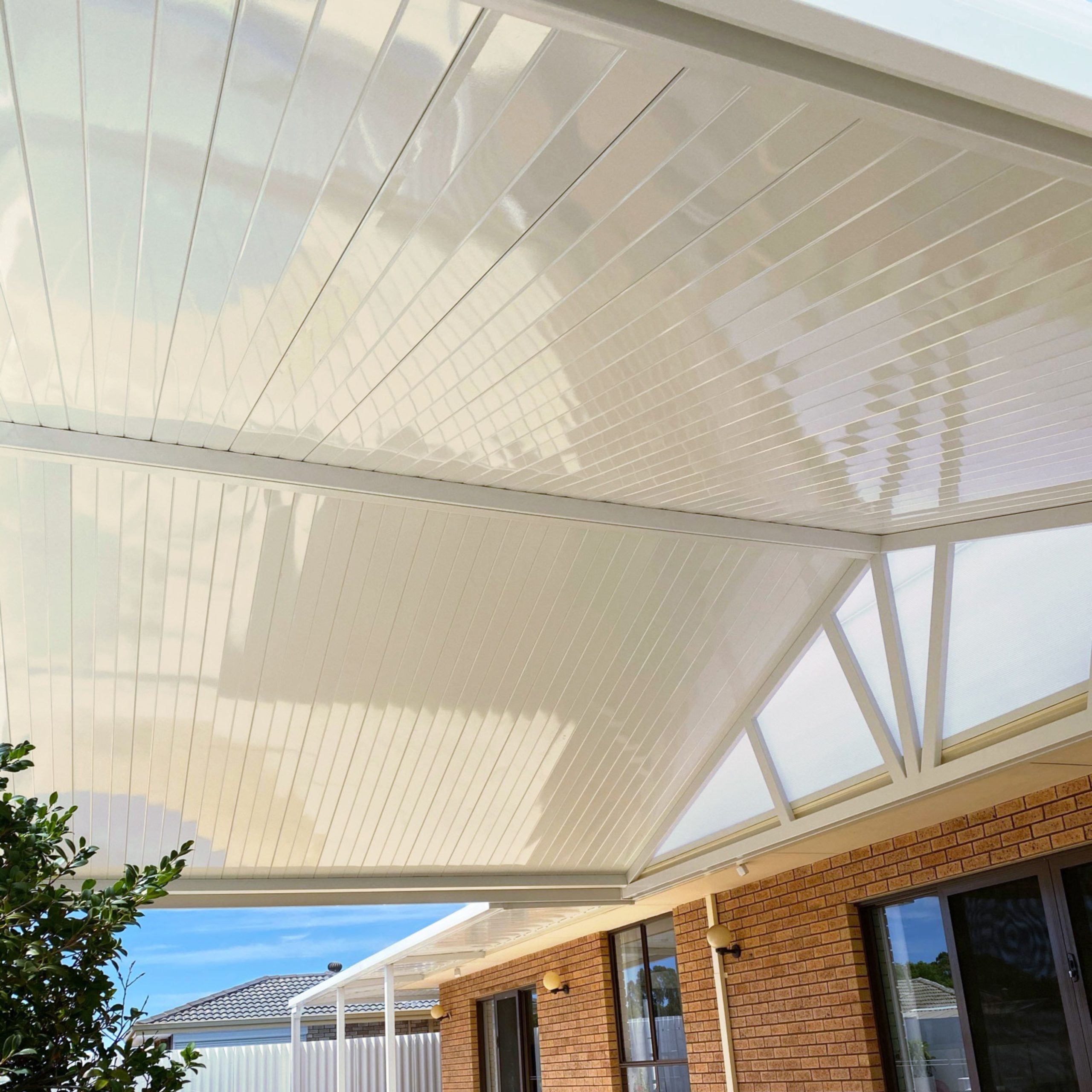 Gable Span Plus Patio built by Perth Patio Magic